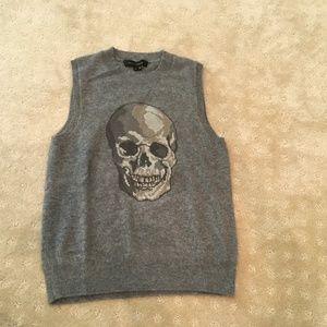 Skull Cashmere Vest